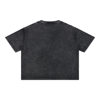 the matriarchy is pissed | Mineral Wash Boxy Cotton T-Shirt