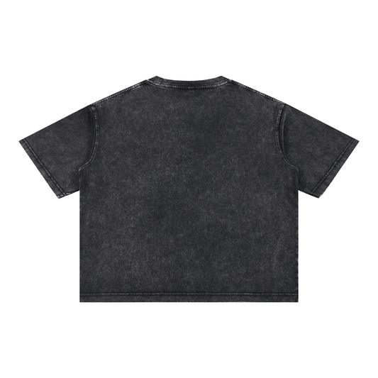the matriarchy is pissed | Mineral Wash Boxy Cotton T-Shirt